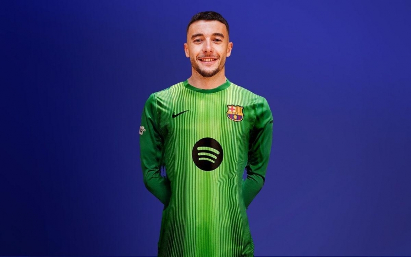 Joan Garcia là tân binh duy nhất được Barca đăng ký thi đấu (Ảnh: Trang chủ CLB).