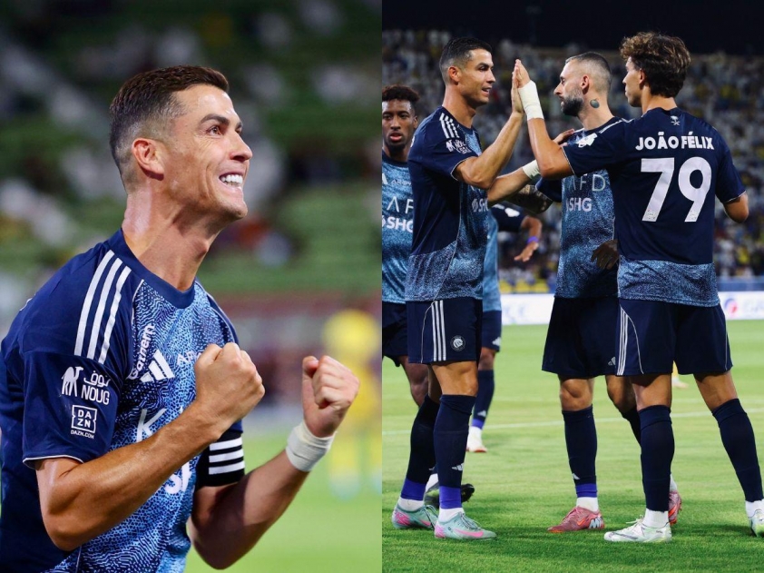 Ronaldo cùng Felix tỏa sáng, Al Nassr thắng đậm ngày ra quân 694806
