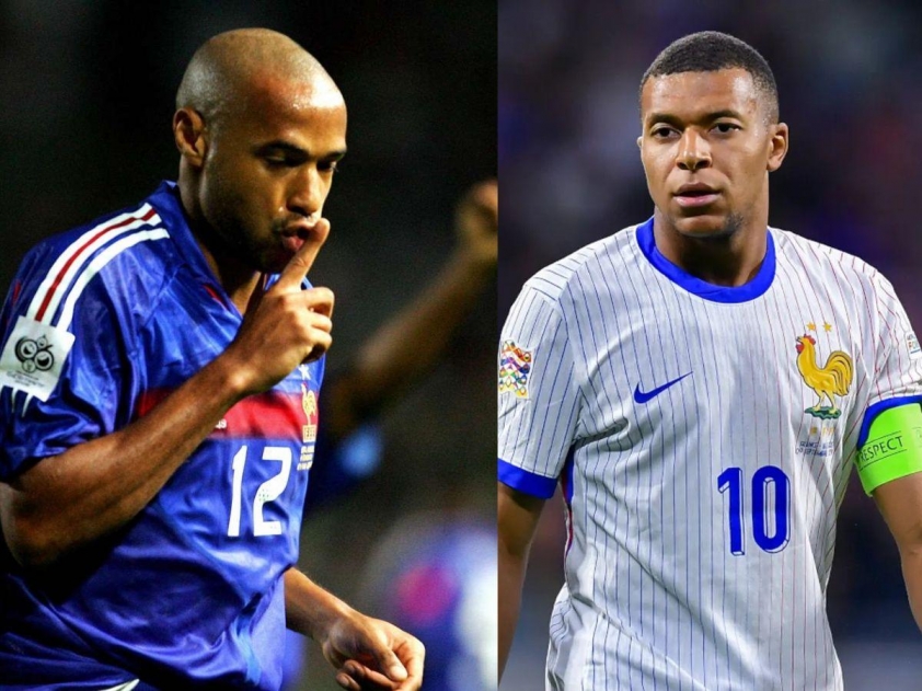 Mbappe sánh ngang Henry trong 'ngôi đền huyền thoại' 698849