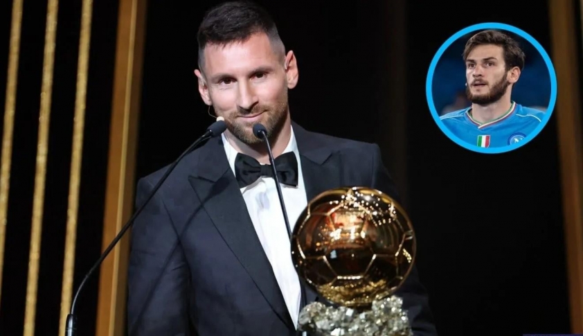 Messi đã phá vỡ nghi thức Quả bóng Vàng 707423
