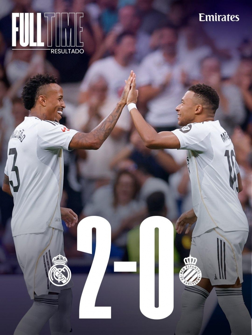 Mbappe tỏa sáng, Real Madrid kéo dài chuỗi toàn thắng tại La Liga 708303