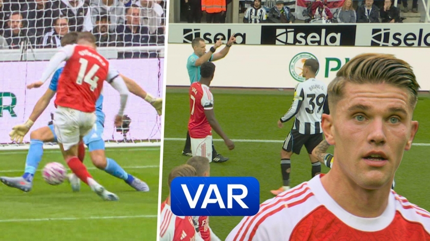 Arsenal bị VAR tước một quả phạt đền mười mươi? 712733