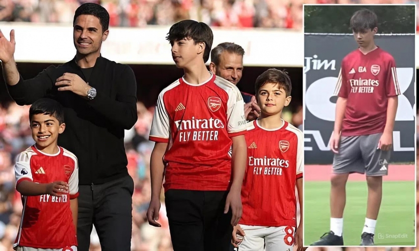 Chưa ký hợp đồng, con trai Mikel Arteta đã gây sốt tại Arsenal 718113