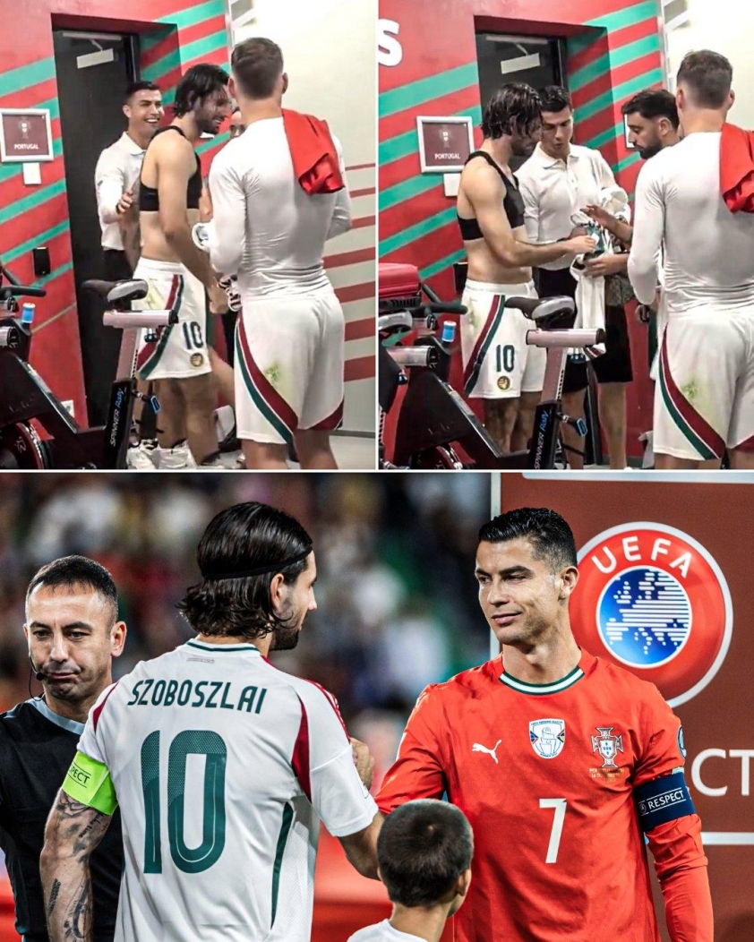 Ronaldo cuối cùng đã thực hiện lời hứa với 'trai đẹp' của Liverpool 722859