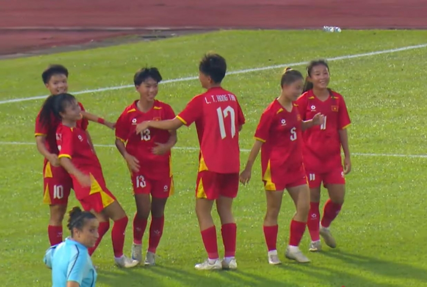 Trực tiếp U17 nữ Việt Nam 1-0 U17 nữ Hồng Kông: Nỗ lực được đền đáp 723954