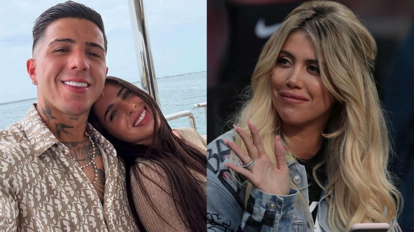 Enzo Fernandez vướng vào mối tình tay ba với vợ cũ Icardi 727420