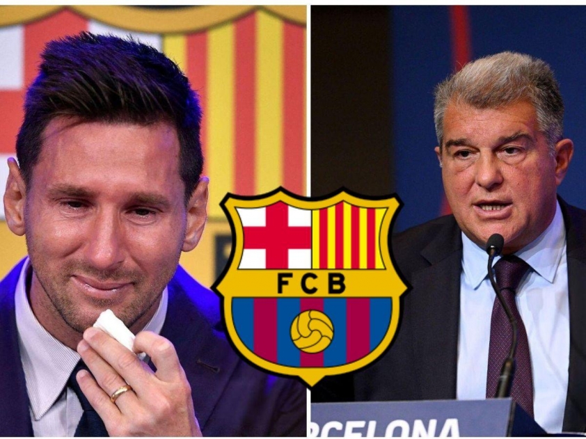 Messi bất ngờ có động thái mới tại Barca để đáp trả Laporta 4 Messi muốn lật đổ ghế chủ tịch Barcelona của Laporta