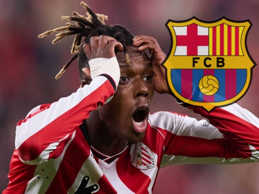 Barca mừng 'rớt nước mắt' với thương vụ Nico Williams 735420