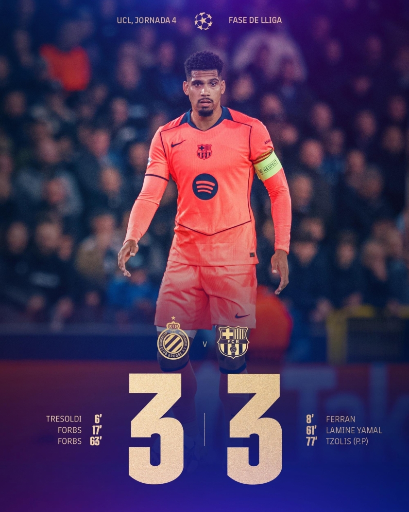 Yamal rực sáng, Barca vẫn mất điểm đầy thất vọng tại Cúp C1 735630