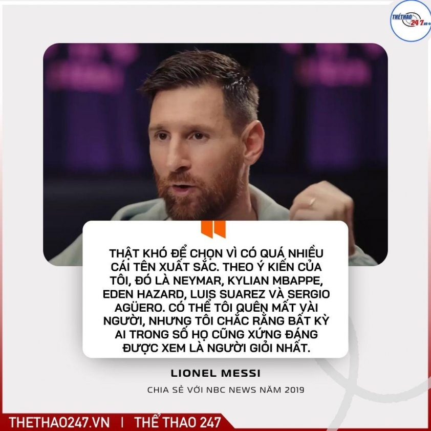 Messi chỉ rõ ai mới là cầu thủ xuất sắc nhất thế giới, không phải Ronaldo 6 Không phải Ronaldo, Messi chỉ thẳng cầu thủ xuất sắc nhất thế giới 737725