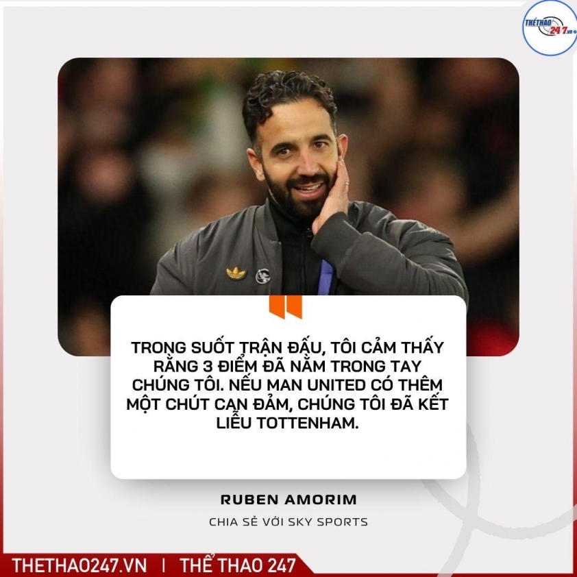 Mối nguy lớn đang phá hủy MU và Ruben Amorim 738365