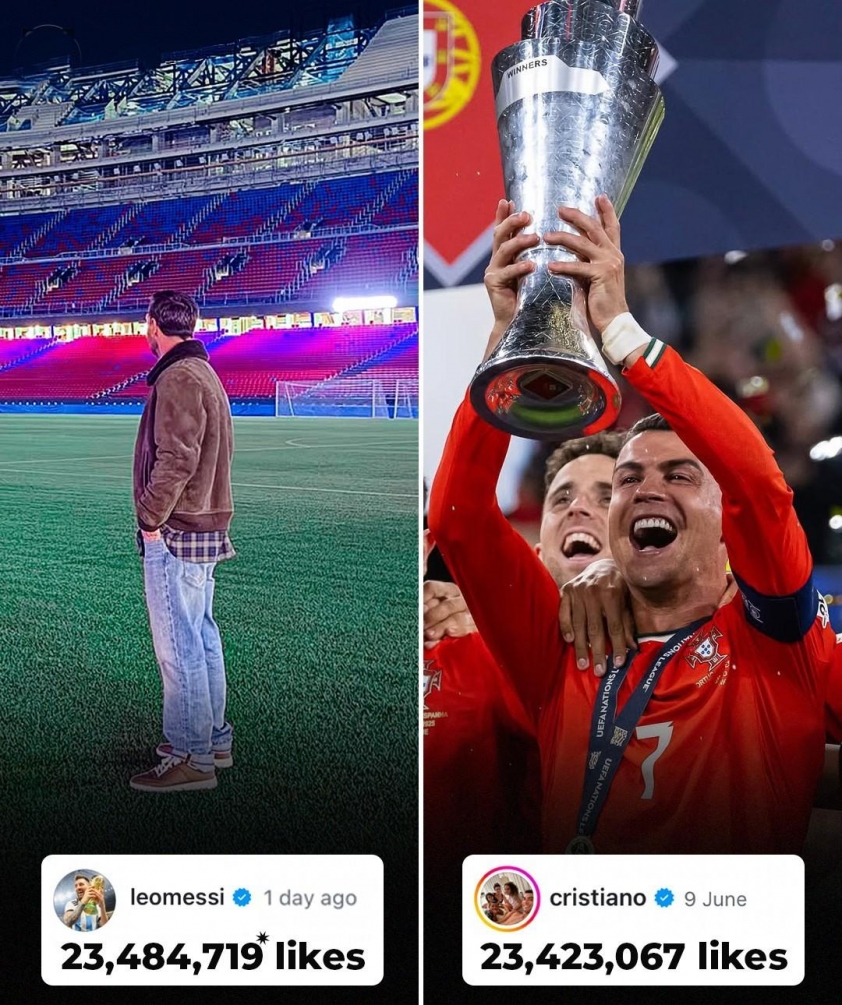 "Chỉ 1 ngày, Messi vượt mặt Ronaldo ở hạng mục xuất sắc nhất" 5 Chỉ cần 1 ngày, Messi giành chiến thắng ở hạng mục Ronaldo đỉnh nhất 739661