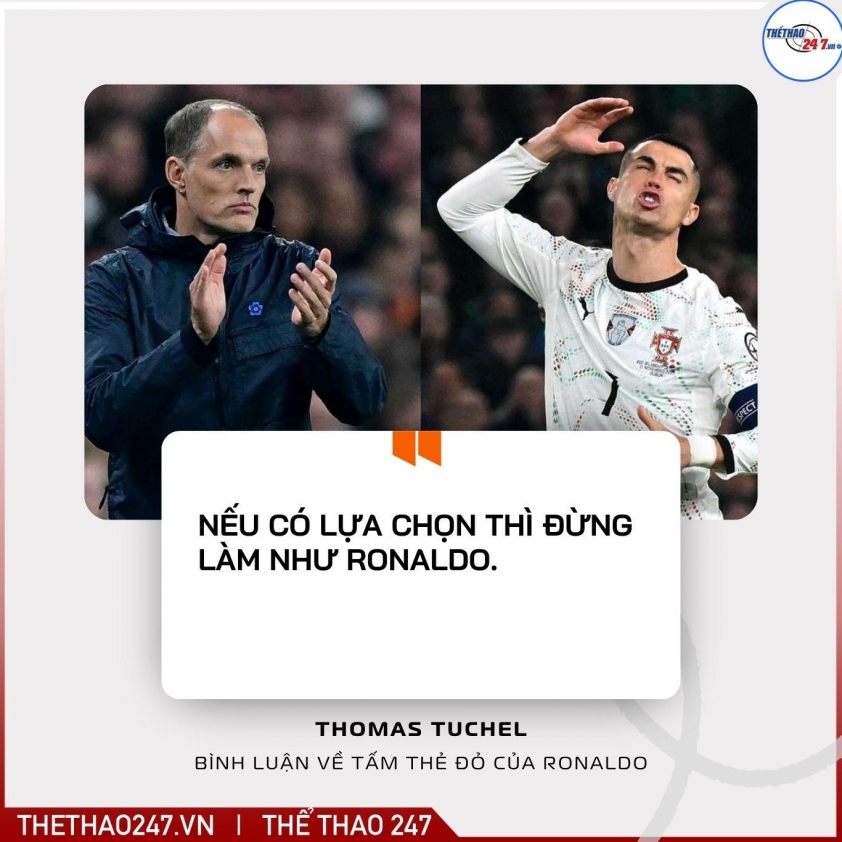 HLV Thomas Tuchel: 'Mong ĐT Anh không học theo Ronaldo' 5 HLV Thomas Tuchel: 'Hy vọng ĐT Anh đừng bắt chước Ronaldo' 742351