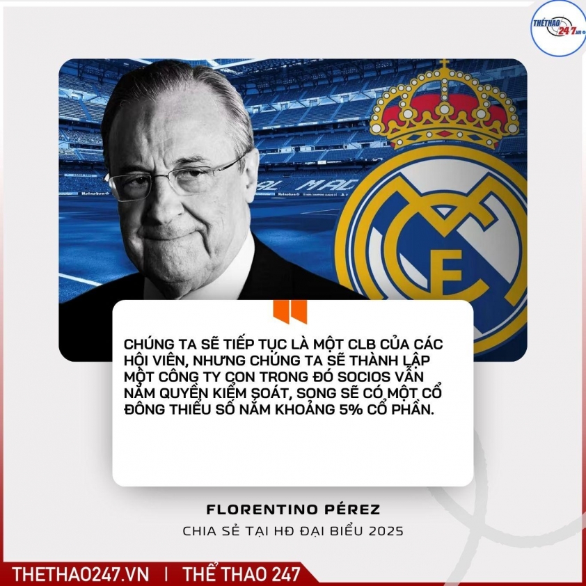 Real Madrid công bố sự thay đổi chủ sở hữu lịch sử 747701
