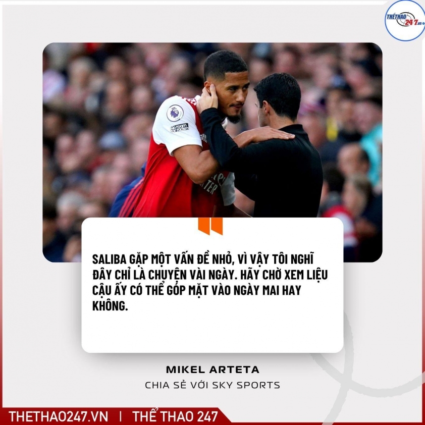 HLV Mikel Arteta lên tiếng về cơn bão chấn thương tại Arsenal 752222