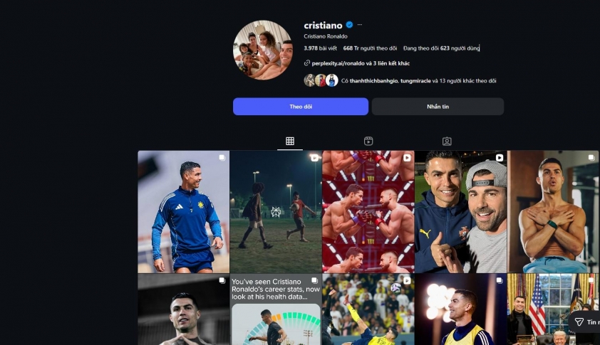 "Phản ứng của Ronaldo khi Messi tỏa sáng tại MLS" 4 Phản ứng của Ronaldo trong ngày Messi lên đỉnh tại MLS 755708