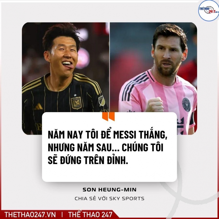Son Heung-Min tung ra lời cảnh báo 9 từ nhắm vào Messi 758736