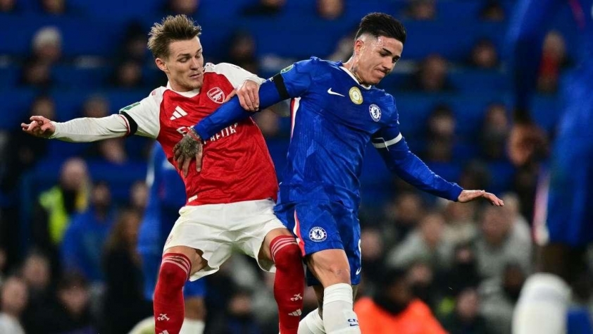 Thắng nghẹt thở Chelsea, Arsenal đặt 1 chân vào chung kết Cúp Liên đoàn 778843