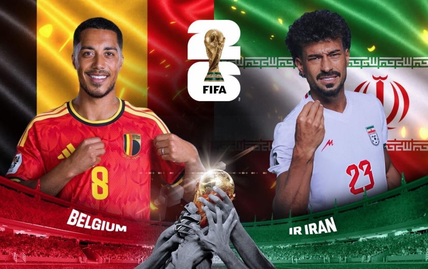 Link xem trực tiếp Bỉ vs Iran hôm nay 22/6 trên VTV - World Cup 2026 854732