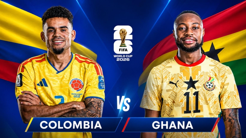 Xem trực tiếp Colombia vs Ghana - World Cup 2026 ở đâu? 859765