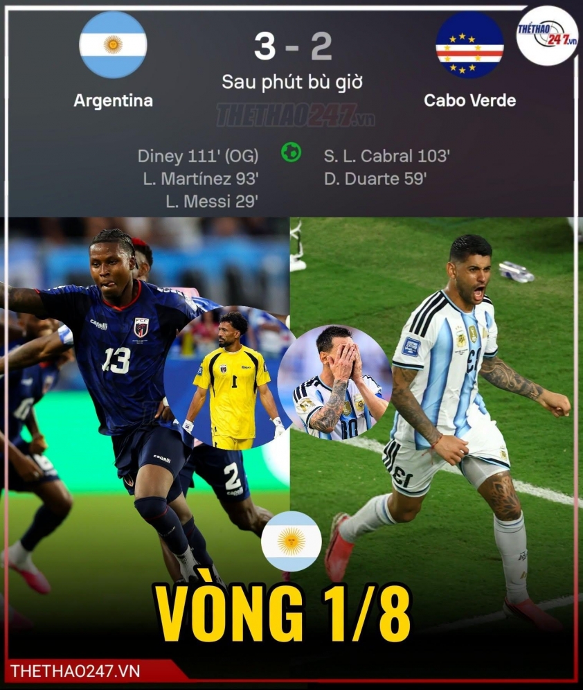 Không phải Messi, đây mới là người hay nhất trận Argentina vs Cape Verde 861822