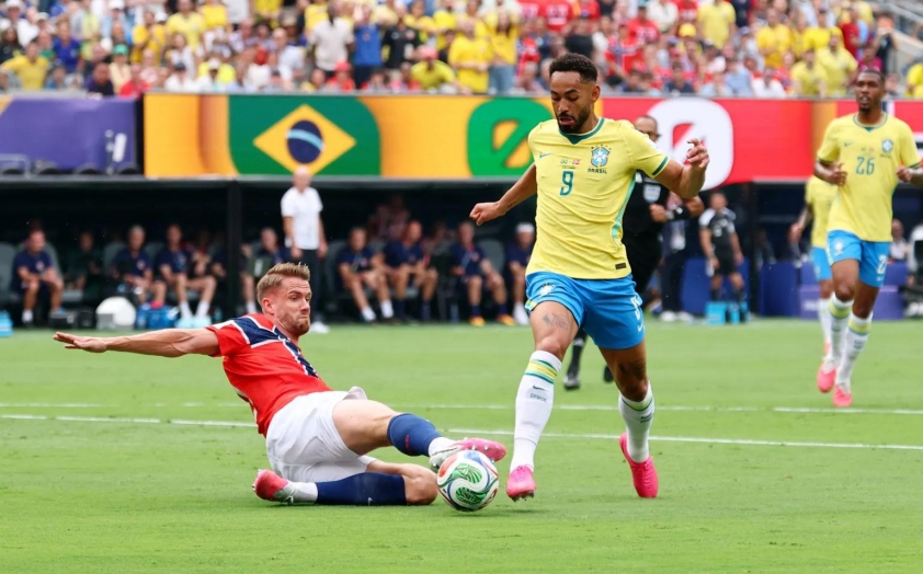 VAR gây bão trong trận thua của Brazil trước Na Uy tại World Cup 2026 862629