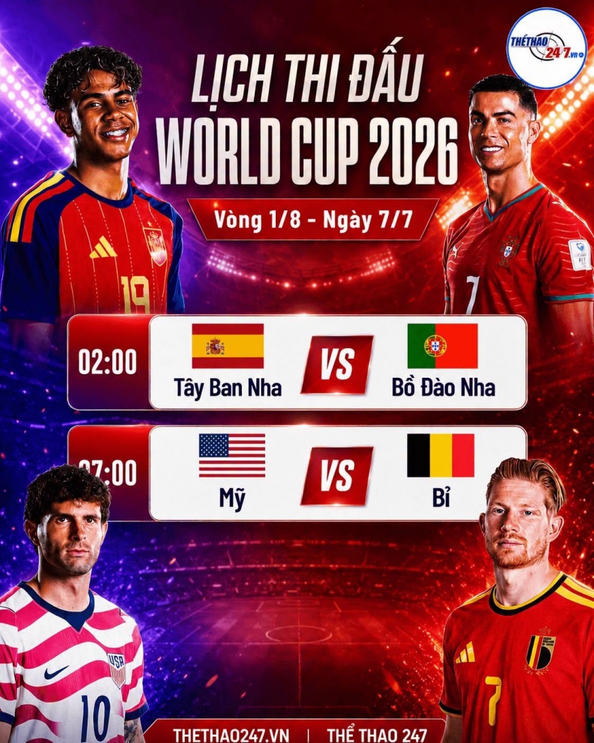 Xem trực tiếp World Cup 2026 hôm nay 7/7 trên VTV 863175