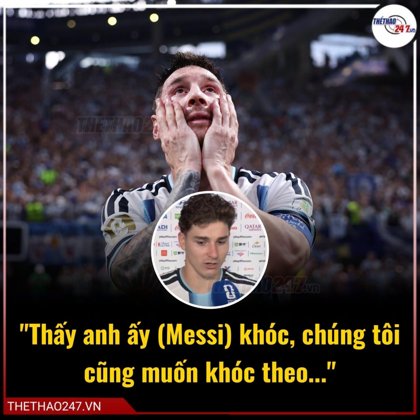Messi nói thẳng lý do anh bật khóc sau chiến thắng trước Ai Cập 863847