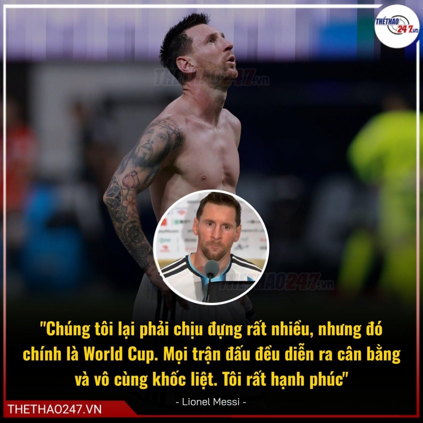 Messi nói thẳng lý do anh bật khóc sau chiến thắng trước Ai Cập 863846