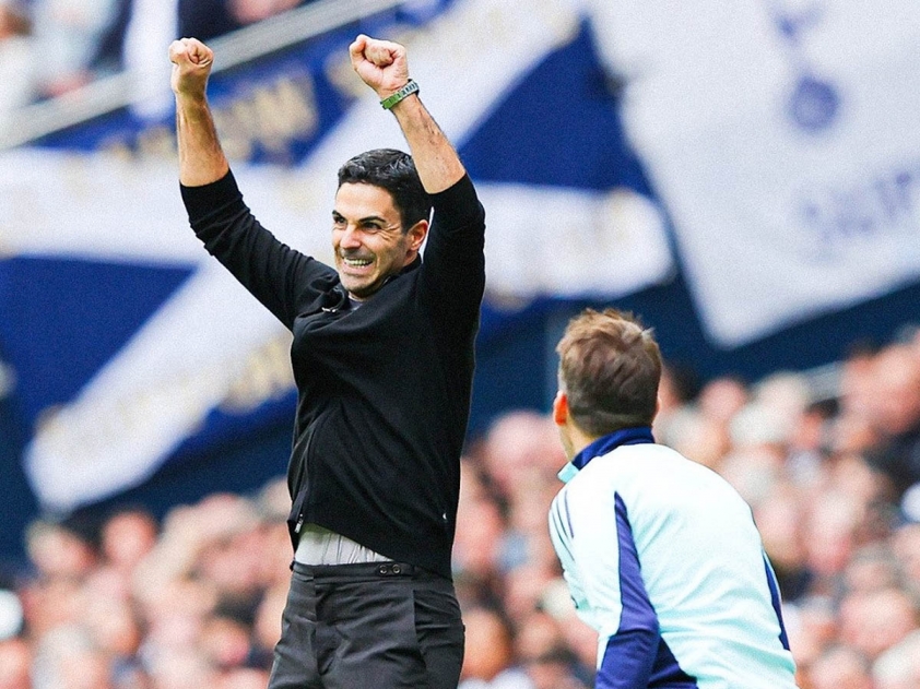 Arteta tự hào về màn trình diễn của học trò