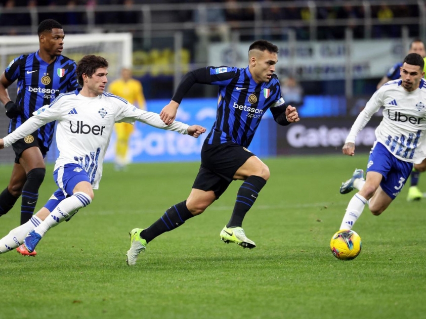Inter Milan buộc phải có 3 điểm để hy vọng vô địch (Ảnh: Eurosport)