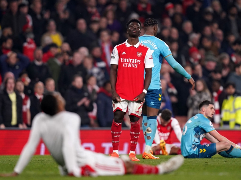 Southampton xuống hạng sau trận đấu này, Arsenal có lần thứ 3 về nhì tại Ngoại hạng Anh (Ảnh: Eurosport)