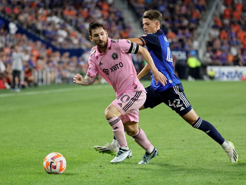 FC Cincinnati và Inter Miami đang là hai trong số những đội bóng hàng đầu Giải nhà nghề Mỹ (Ảnh: MLS)