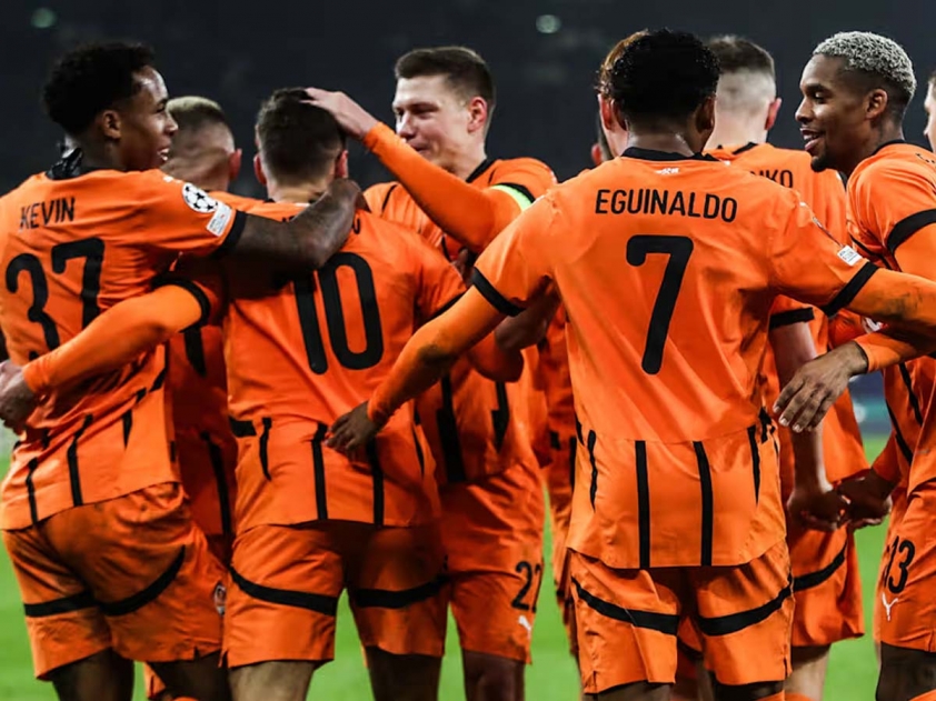 Shakhtar Donetsk đang có lợi thế 2 bàn trong tay (Ảnh: ESPN)