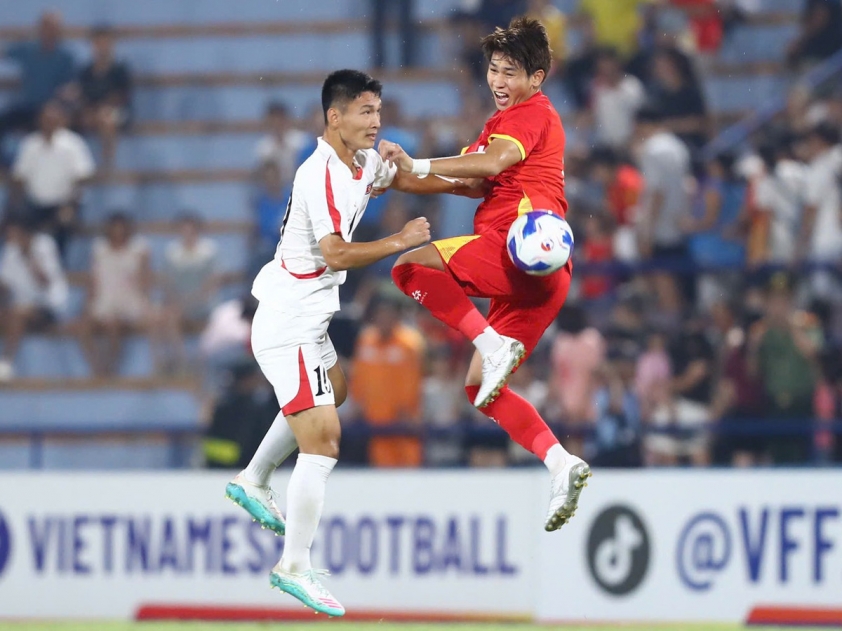 U20 Triều Tiên đang là đội có phong độ ấn tượng nhất bảng C (Ảnh: AFC)