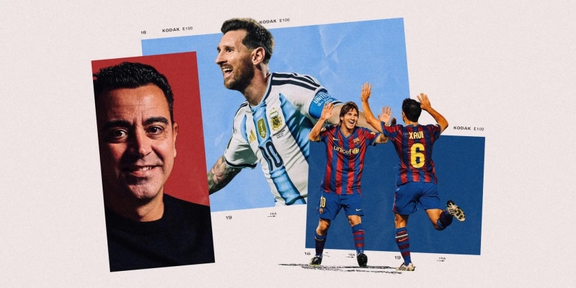 Xavi gọi Messi là “Michael Jordan của bóng đá”