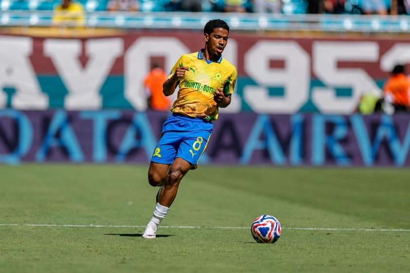Jayden Adams từng cùng Mamelodi Sundowns đối đầu với Fluminense tại FIFA Club World Cup 2025