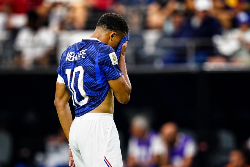 Mbappe không thể tạo ra sự khác biệt cho Pháp trước Tây Ban Nha