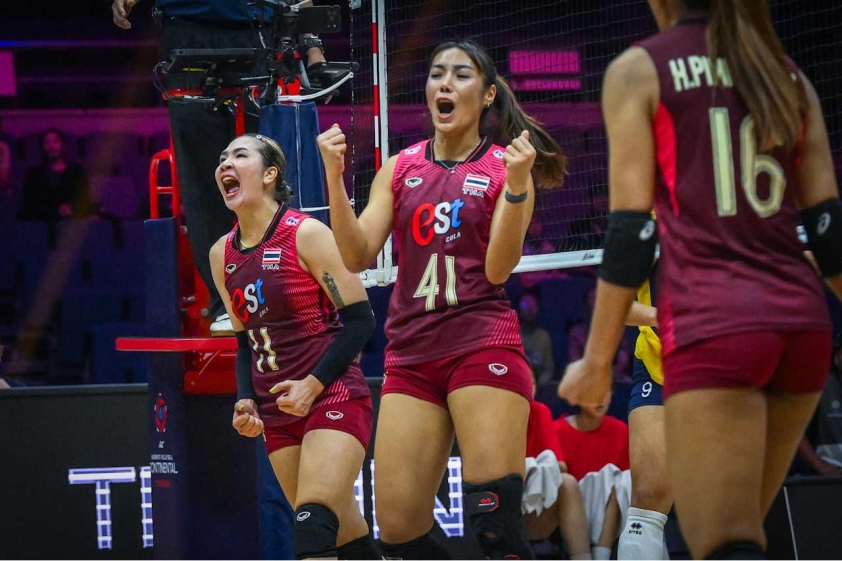 Trực tiếp bóng chuyền Thái Lan vs Kazakhstan, 09h00 hôm nay 25/8 889057