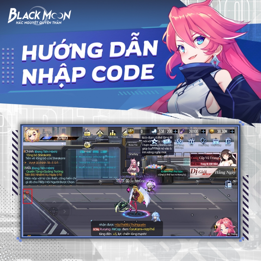 đổi code lấy phần thưởng trong tựa game Hắc Nguyệt Quyền Thần Code-hac-nguyet-quyen-than-thang-nam-va-cach-nhap-397021