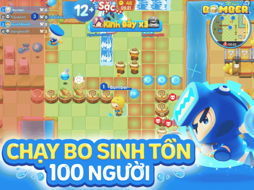 game Bomber VNG cải tiến về mặt đồ họa so với bản gốc 6690a37614bfc