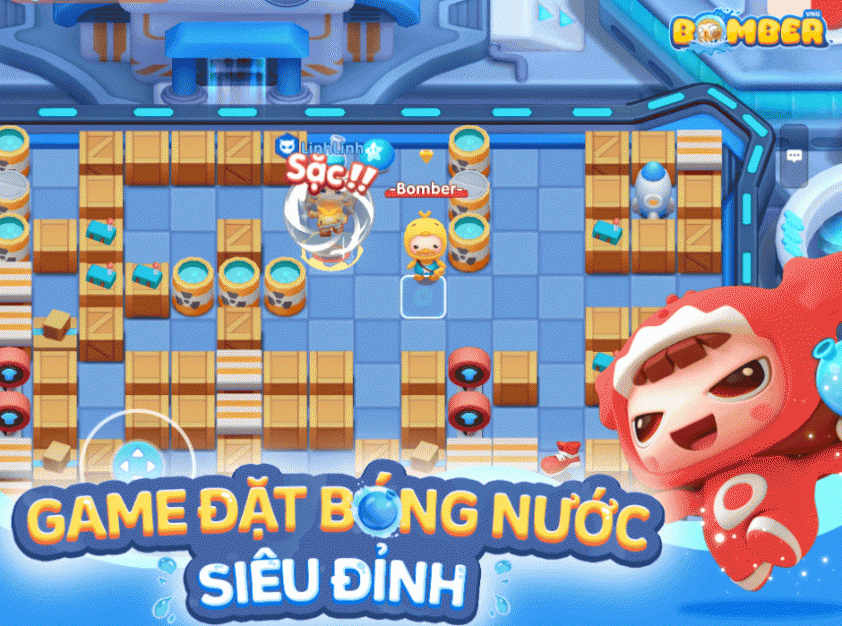 game Bomber VNG cải tiến về mặt đồ họa so với bản gốc 6690a37aeb381