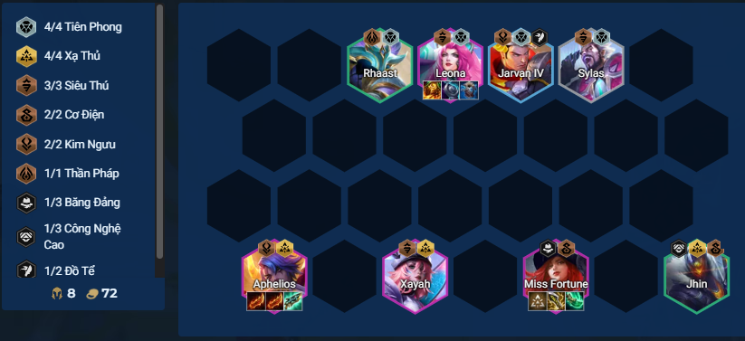 Cách chơi đội hình Miss Fortune Xạ Thủ Tiên Phong DTCL Mùa 14 630590