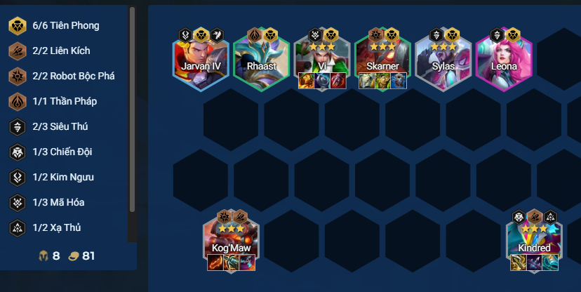 Cách chơi đội hình Kog'Maw Reroll DTCL Mùa 14 648229