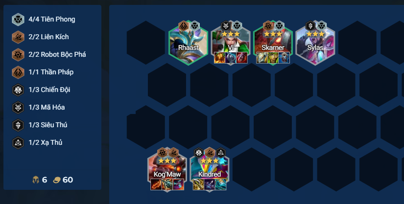 Cách chơi đội hình Kog'Maw Reroll DTCL Mùa 14 648233