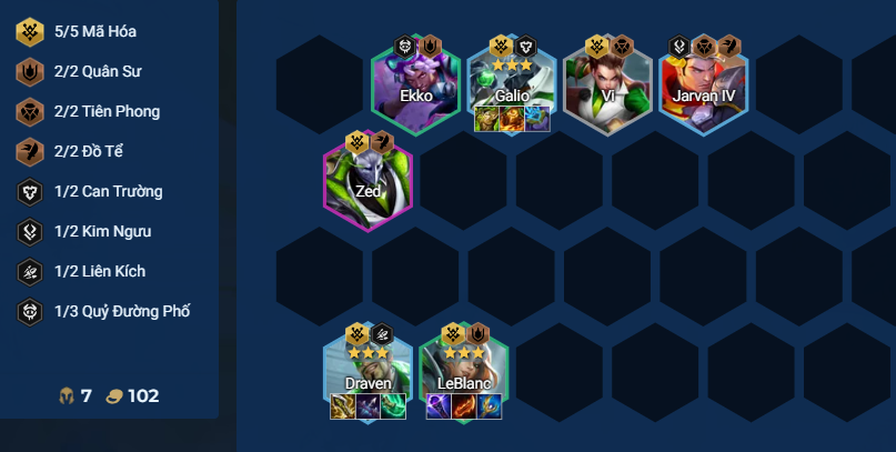 Cách chơi đội hình Mã Hóa Reroll DTCL Mùa 14 652486