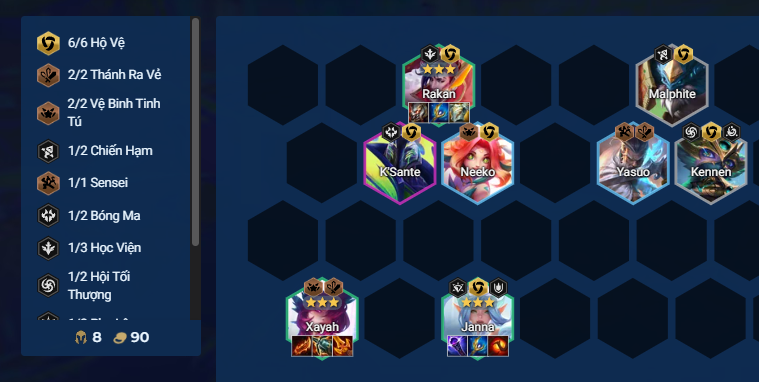 Cách chơi đội hình Rakan Hộ Vệ DTCL Mùa 15 700920