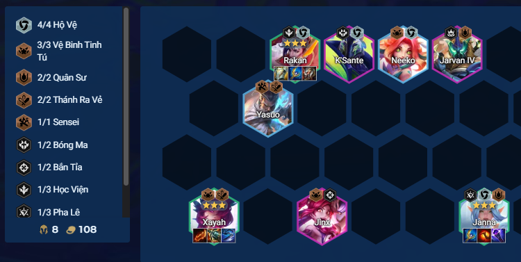 Cách chơi đội hình Rakan Biệt Đội Tí Hon DTCL Mùa 15 701070