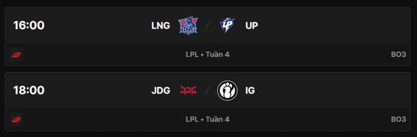 Lịch thi đấu LMHT hôm nay 3/2 788968