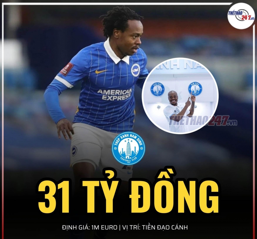 Siêu tiền đạo ghi 16 bàn cho ĐT Nam Phi cập bến Thép Xanh Nam Định 685773